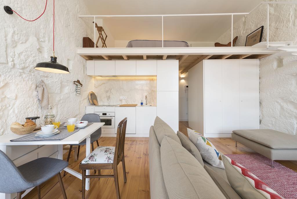 Lovelystay - Cativo Mezzanine Studio Porto Ngoại thất bức ảnh